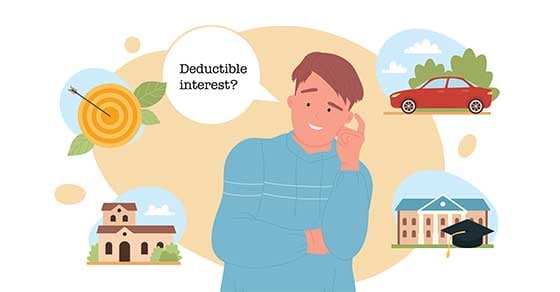 4 types of interest expense you may be able&nbsp;to&nbsp;deduct