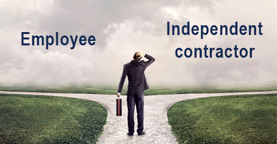 employee vs independent contractor